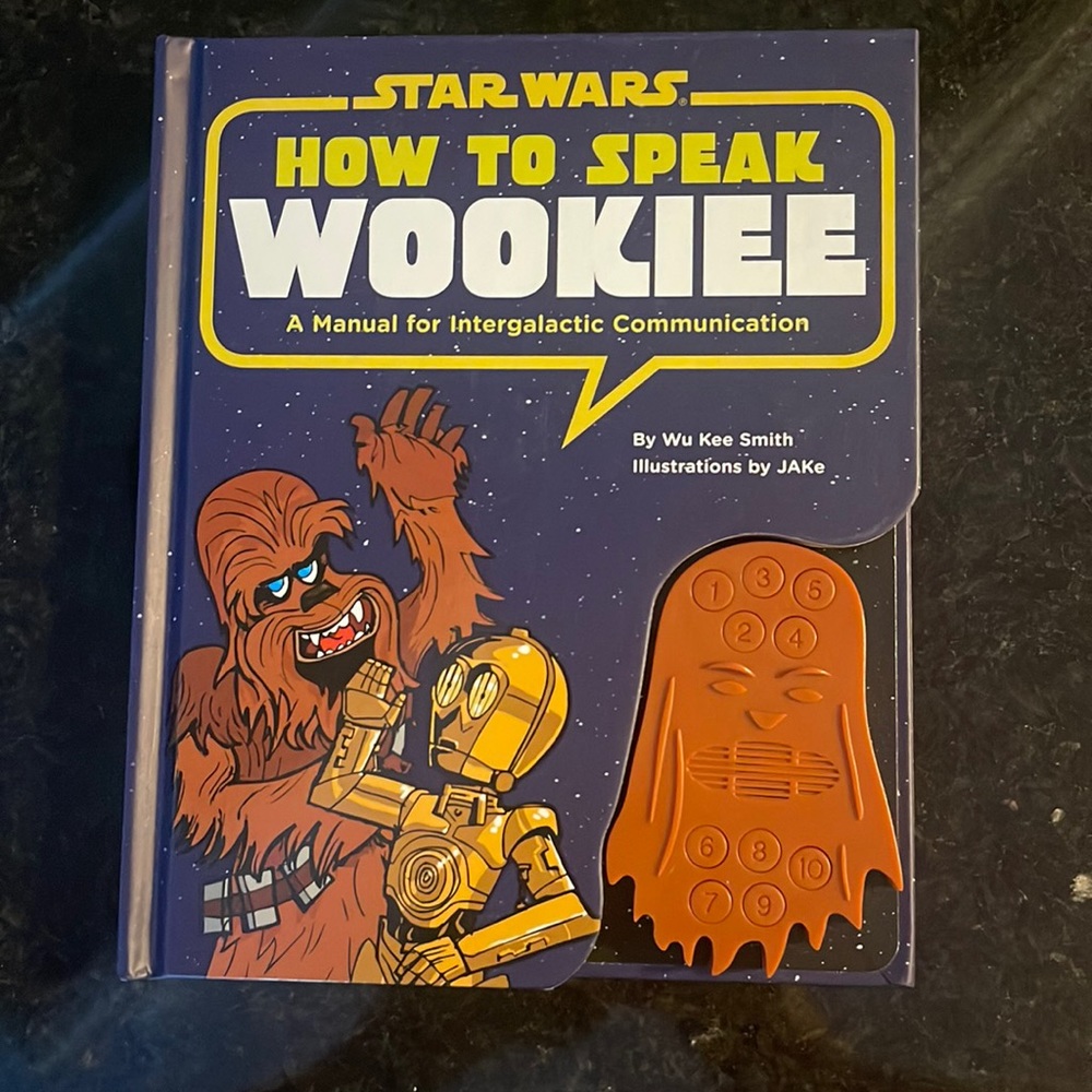 Star Wars “How to speak Wookiee” book. Great condition!